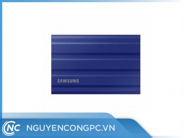 Ổ cứng di động SSD Samsung T7 Shield 1 TB USB Type-C 3.2 Gen 2 Blue (Xanh dương)
