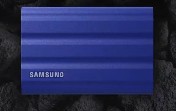 Ổ cứng di động SSD Samsung T7 Shield 2 TB USB Type-C 3.2 Gen 2 Blue (Xanh dương)