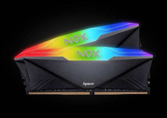 RAM Apacer NOX RGB Aura2 32GB (2 x 16GB) DDR4 3600MHz Black