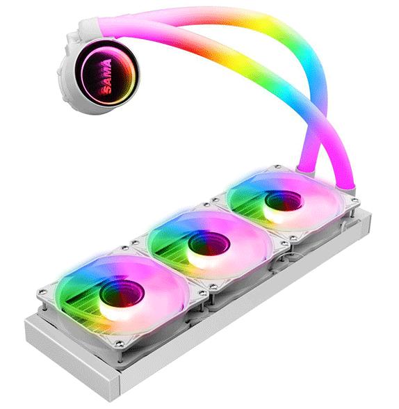 Tản nhiệt nước AIO SAMA ps360mm white