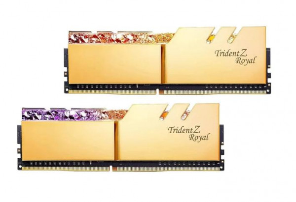 Ram G.SKILL TRIDENT Z ROYAL 2x8GB 3600Mhz F4-3600C18D-16GTRG (màu vàng)