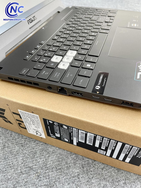 Laptop ASUS TUF DASH FX517ZM-HN480W (i7-12650H/ 8GB RAM DDR5/ 512GB SSD/ 15.6FHD-144Hz/ Win 11 SL/ RTX3060 6GB D6/ Đen/ 2 Yrs)