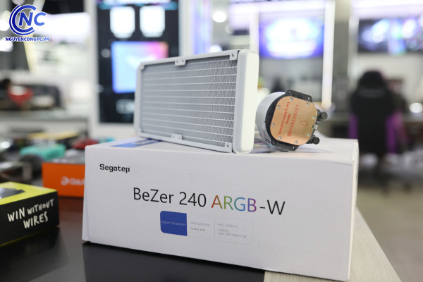 Tản nhiệt nước AIO Segotep BeZer 240 ARGB White