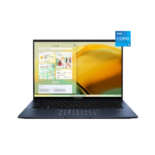 Laptop Asus Zenbook UX3402ZA-KM219W (I5-1240P/ 16GB RAM/ 512Gb SSD/ 14" OLED 2.8K/ VGA ON/ Win11/ Blue/ 2 Yrs)