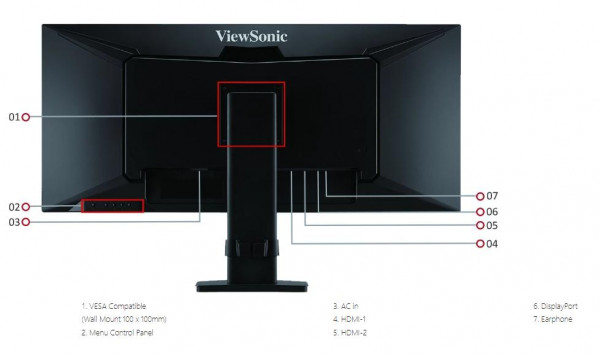 Màn hình Viewsonic VA3456-MHDJ (34inch/ WQHD/ IPS/ 75hz/ Loa)