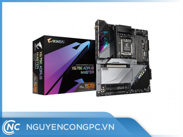 Mainboard Gigabyte X670E AORUS MASTER (Phiên Bản 1.0)