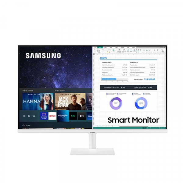 Màn Hình Samsung LS32AM501NEXXV (32inch /FHD/ VA/ 60Hz/ 8ms/ 250nits/ HDMI /Remote/ Trắng)