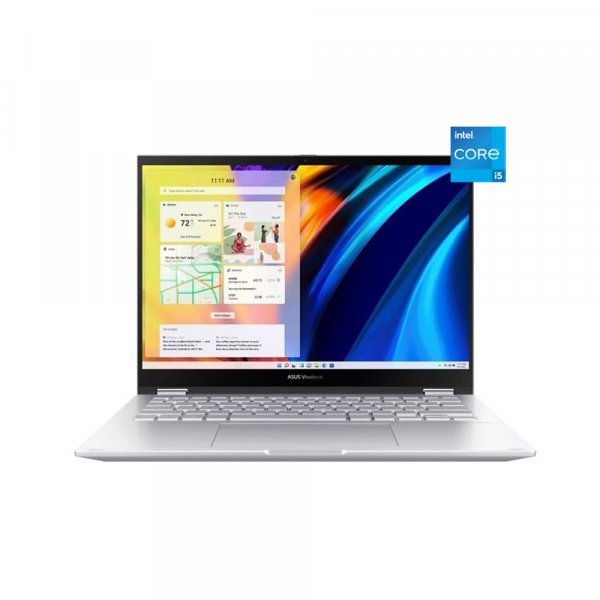 Laptop Asus Vivobook S 14 Flip TP3402ZA-LZ159W (Core I5-12500H/ 8GB RAM/ 512GB SSD/ VGA On/ 14.0-Inch WUXGA/ Cảm Ứng/ Win 11/ Bạc/ 2 Yrs)