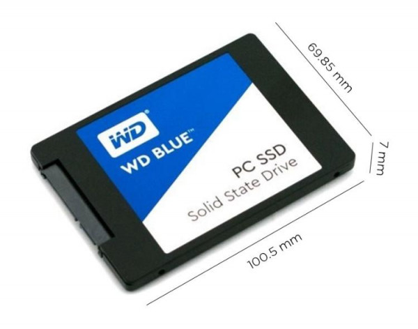 Ổ cứng SSD Western Digital SA510 Blue 500GB SATA 2.5 inch (Đọc 560MB/s - Ghi 510MB/s) - (WDS500G3B0A)