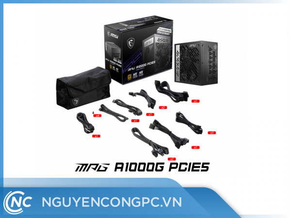 Nguồn MSI MPG A1000G PCIE5