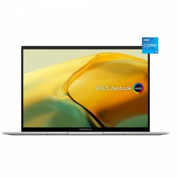 Laptop Asus ZenBook UX3402ZA-KM220W (Core I5-1240P/ 8GB RAM/ 512GB SSD/ VGA On/ 14" 2.8K OLED/ Win 11 / Xanh/ 2 Yrs)