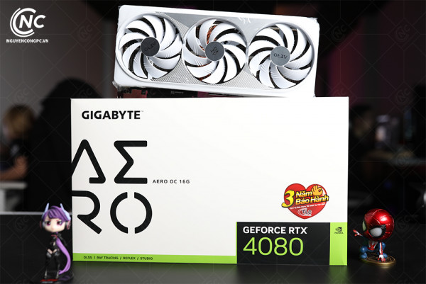 Card màn hình Gigabyte GeForce RTX 4080 16GB AERO OC (GV-N4080AERO OC-16GD)