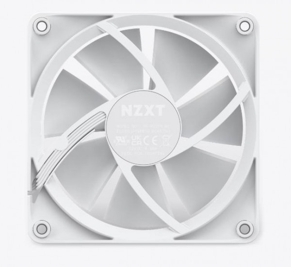 Fan Case NZXT F120RGB - 120mm RGB Fans - Single White RF-R12SF-W1