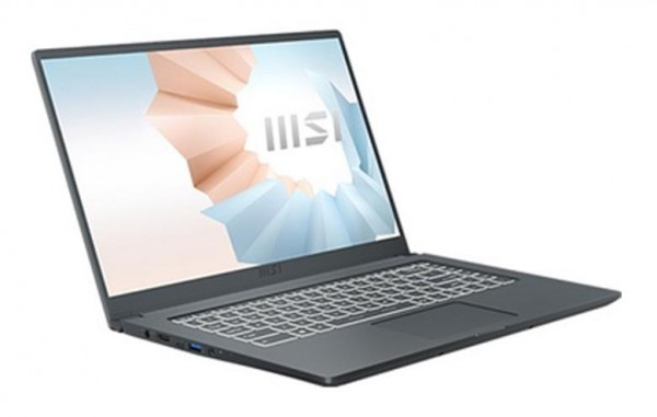 Laptop MSI Modern 15 A5M 234VN (Ryzen 5-5500U/ 8GB RAM/ 512GB SSD/  VGA On/ 15.6 inch FHD IPS/ Win 11/ Xám/ 1 Yr)