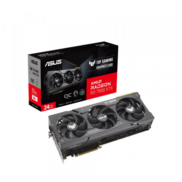 Card màn hình ASUS TUF Gaming Radeon RX 7900 XTX OC Edition 24GB GDDR6