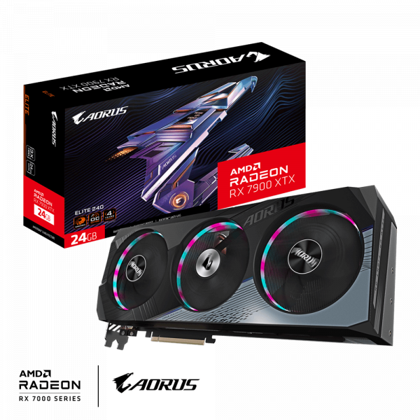 Card màn hình Gigabyte AORUS Radeon RX 7900 XTX ELITE 24G