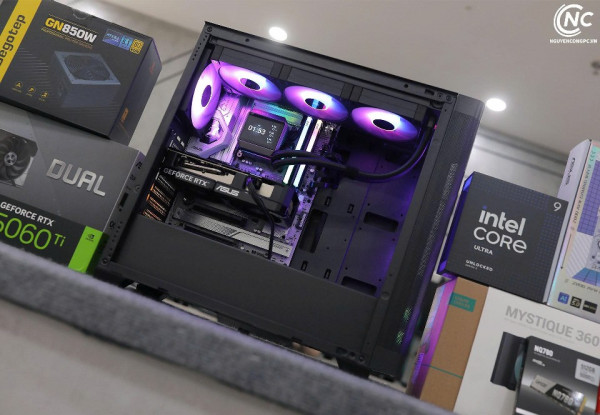 Bộ PC Đồ Hoạ Intel Core Ultra 9 285K, RAM 32GB, RTX 5060 Ti 16GB