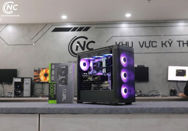Bộ PC Đồ Hoạ Intel Core Ultra 9 285K, RAM 32GB, RTX 5060 Ti 16GB