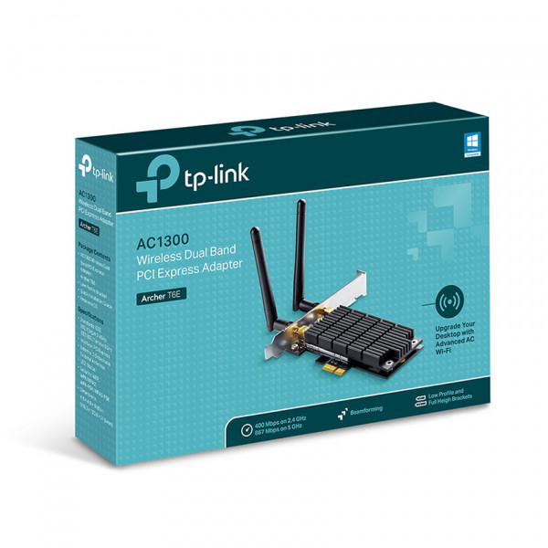 Card mạng không dây PCI Express TP-Link Archer T6E Wireless AC1300Mbps
