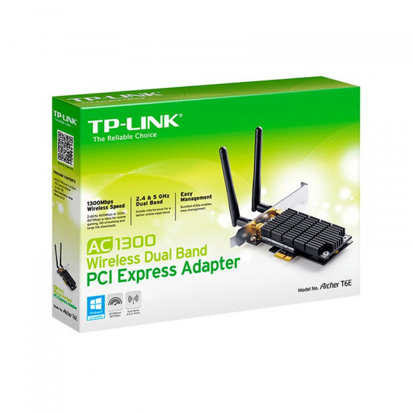 Card mạng không dây PCI Express TP-Link Archer T4E Wireless AC1200Mbps