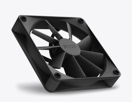Fan NZXT F120Q Quiet AirFlow Fans Single Black (RF-Q12SF-B1) - 120mm