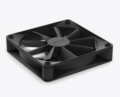 Fan NZXT F120Q Quiet AirFlow Fans Single Black (RF-Q12SF-B1) - 120mm