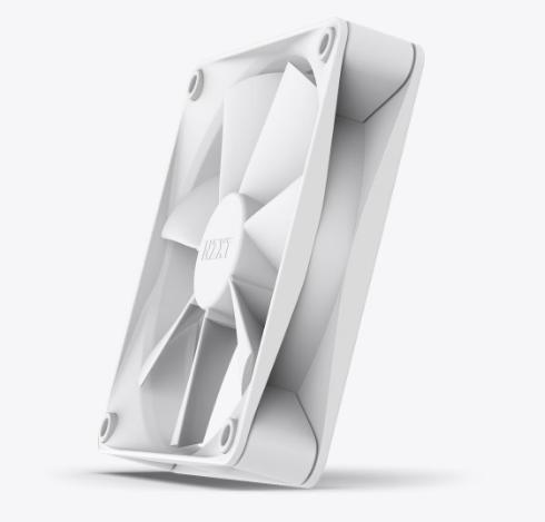 Fan NZXT F120P Static Pressure Fans Single White (RF-P12SF-W1) - 120mm