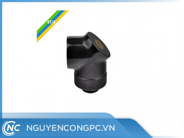 Ống nối Pacific G1/4 90 Degree Adapter Black CL-W052-CU00BL-A Thermaltake