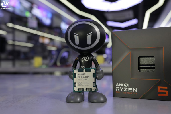 CPU AMD Ryzen 5 7600 (3,8 GHz Boost 5,1 GHz | 6 Cores / 12 Threads | 32 MB Cache| PCIe 5.0)