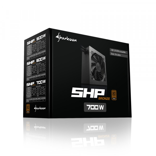 Nguồn máy tính Sharkoon SHP Bronze 700w 