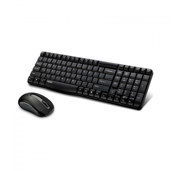 Bộ bàn phím Chuột Không dây Rapoo X1800S đen (USB)