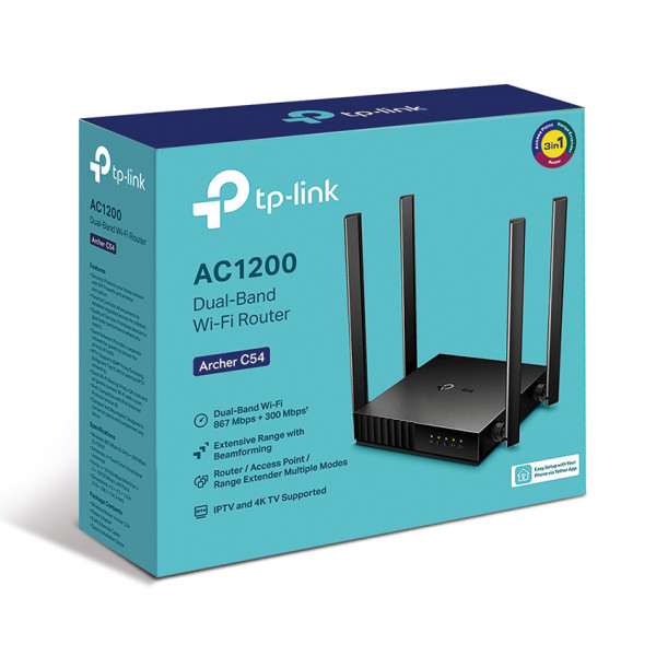Bộ phát wifi TP-Link Archer C54 tốc độ AC1200Mbps