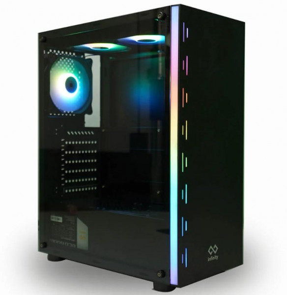 Vỏ case Infinity Eclipse - ATX- Tempered Glass 