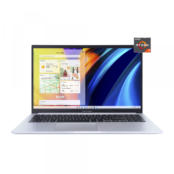 Laptop Asus Vivobook M513UA-EJ710W (Ryzen 7 5700U/ 16GB RAM/ 512GB SSD/ VGA On/ 15.6" FHD OLED/ Win 11H/ Silver/ Vỏ Nhựa/ 2 Yrs)