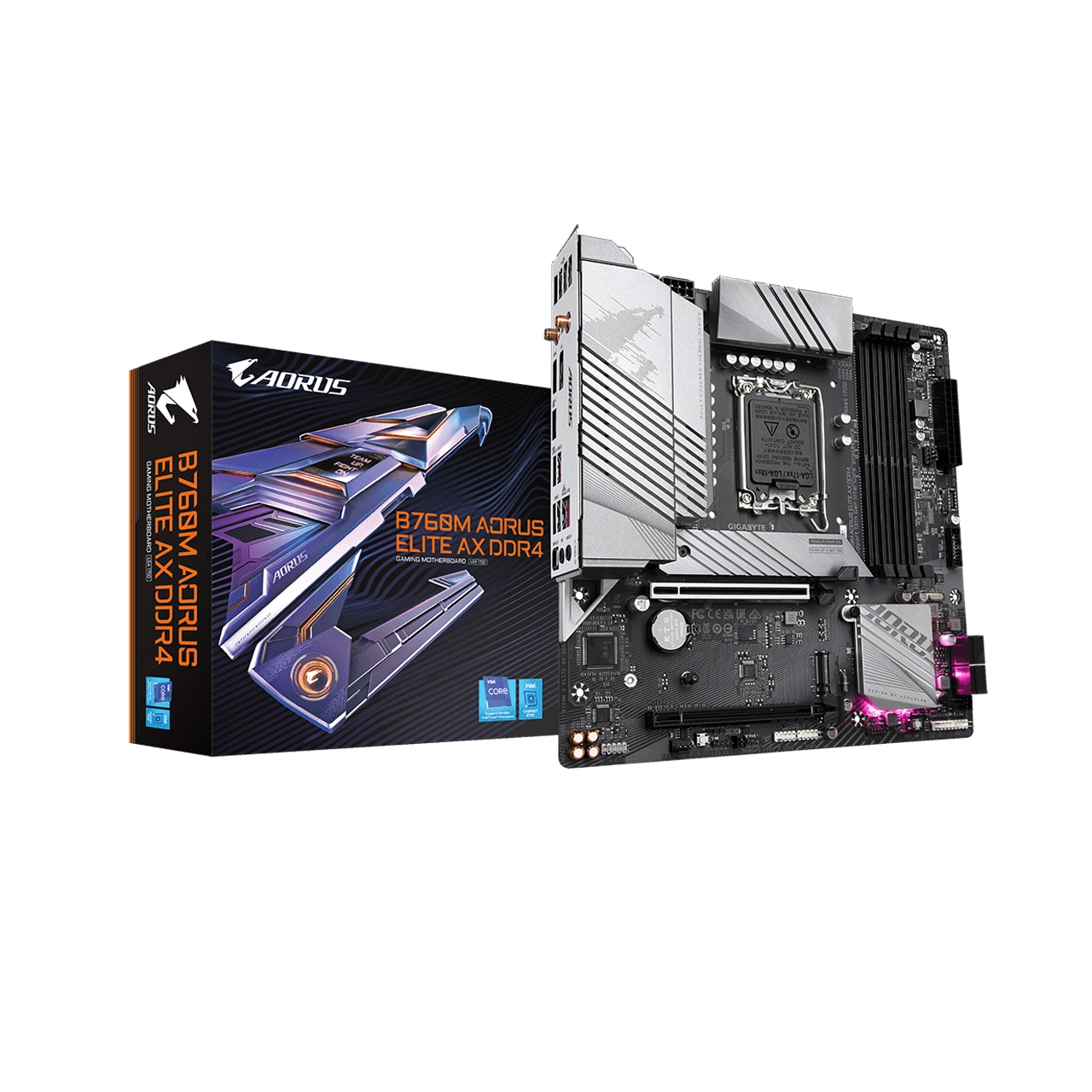 Mainboard GIGABYTE B760M AORUS ELITE AX DDR4