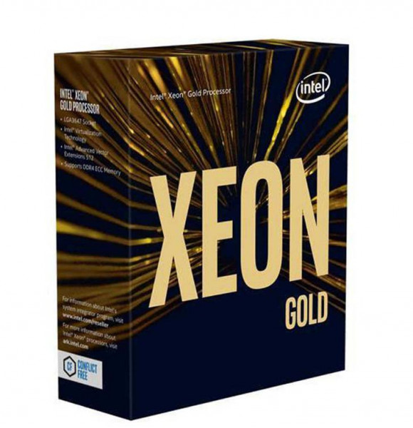 CPU Intel Xeon Gold 6138 (3.70GHz / 27.5 MB / 20 Cores, 40 Threads / LGA3647)
