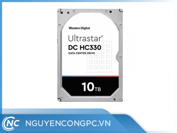 Ổ Cứng HDD Western Enterprise Ultrastar DC HC330 10TB (3.5 inch, Sata3 6Gb/s, 256MB Cache, 7200rpm)