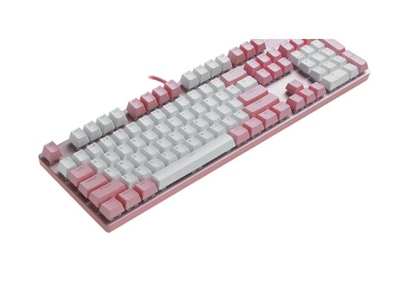 Bàn phím Gaming Rapoo V500Pro (Pink White) - Red Switch