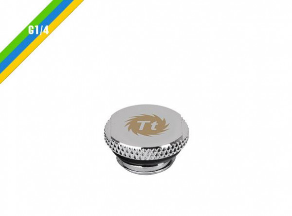 Ống nối Pacific G1/4 Stop Plug w/ O-Ring Chrome CL-W035-CU00SL - A Thermaltake