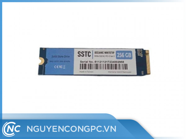Ổ cứng SSD 256GB SSTC Oceanic Whitetip NVMe M2 PCI-e Gen 3 (SSTC-PHI-E13256)