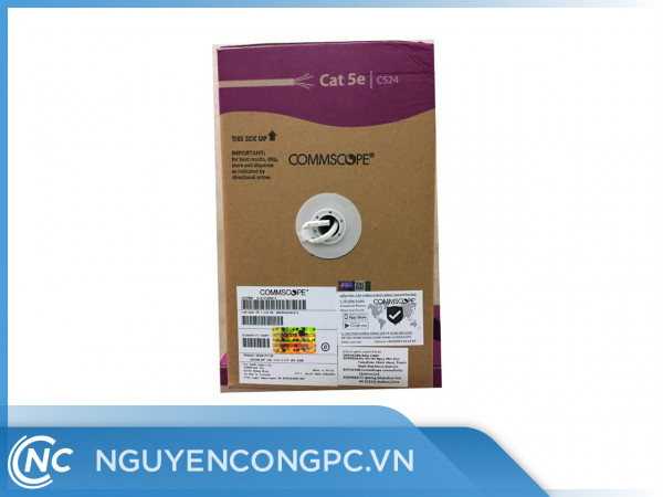 Cáp mạng COMMSCOPE/AMP CAT5E (305M/cuộn, 6-219590)