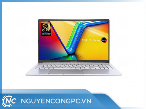 Laptop Asus Vivobook 15 OLED A1505VA-L1201W ( I9-13900H/ 16GB RAM/ 512GB SSD/ VGA On/ 15.6" FHD/ Win 11/ Bạc/ 2Yrs)
