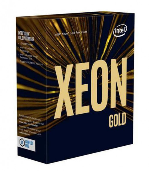 CPU Intel Xeon Gold 6148 (2.40GHz / 27.5MB / 20 Cores, 40 Threads / LGA3647)