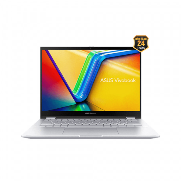 Laptop Asus Vivobook S Flip TN3402YA-LZ026W (AMD Ryzen 5 7530U/ 16GB RAM/ 512GBSSD/ VGA On/ 14 Inch WUXGA / Cảm Ứng / Win 11/ Bạc/ 2 Yrs)