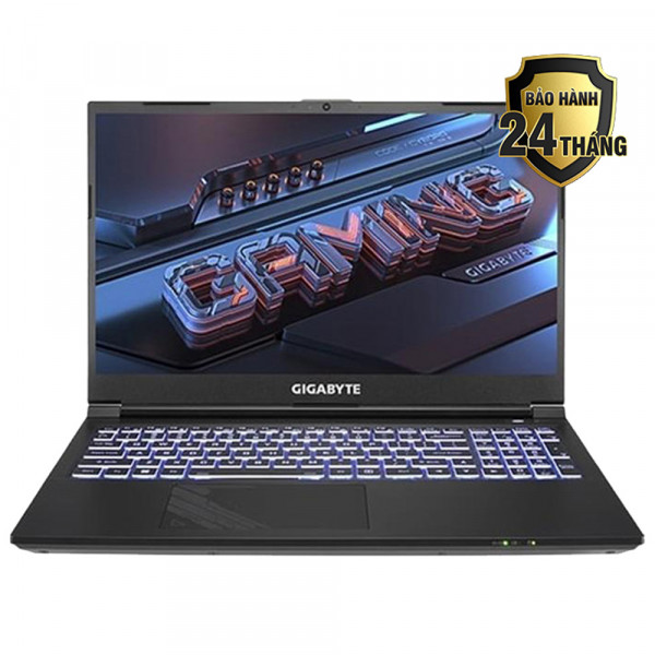 Laptop Gigabyte G5 KF-E3VN333SH  (i5 12500H/ 8GB RAM/ 512GB SSD/ 15.6″ FHD 144Hz/ RTX 4060 8GB/ Black/ Win11/ 2Yrs)
