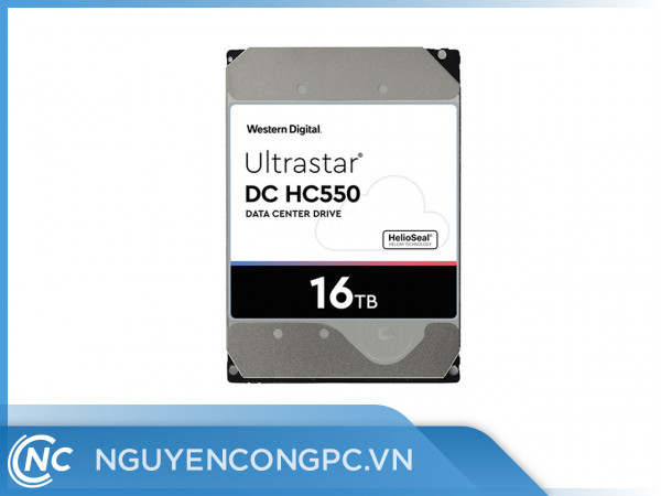 Ổ cứng Western Digital Ultrastar DC HC550 16TB (WUH721414ALE6L4)