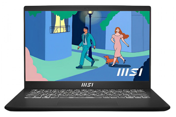 Laptop MSI Modern 14 C7M-083VN (R5 7530U/ 8GB RAM/ 512GB SSD/ 14.0 inch FHD /Win11/ Đen/ 2Yrs)