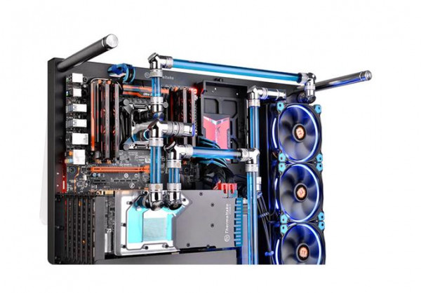 Ống nối Pacific G1/4 Adjustable (30-40mm) – Chrome CL-W068-CU00SL-A Thermaltake