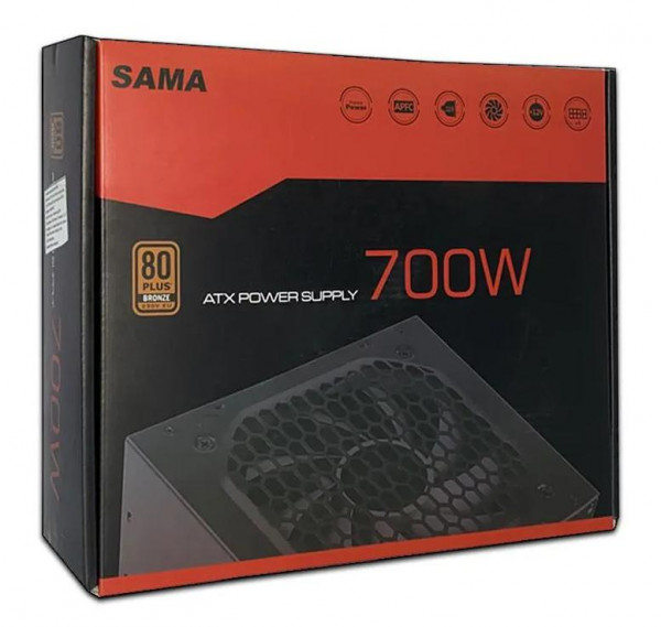 Nguồn máy tính SAMA 700W 80 Plus Bronze
