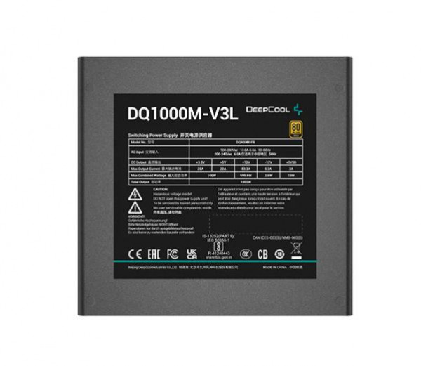 Nguồn DeepCool DQ1000M-V3L 80 Plus Gold 1000W 